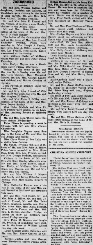 other Newspaper clipping from Mar 2, 1933 5982381