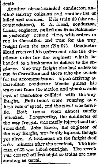 other Newspaper clipping from Nov 25, 1875 5983006