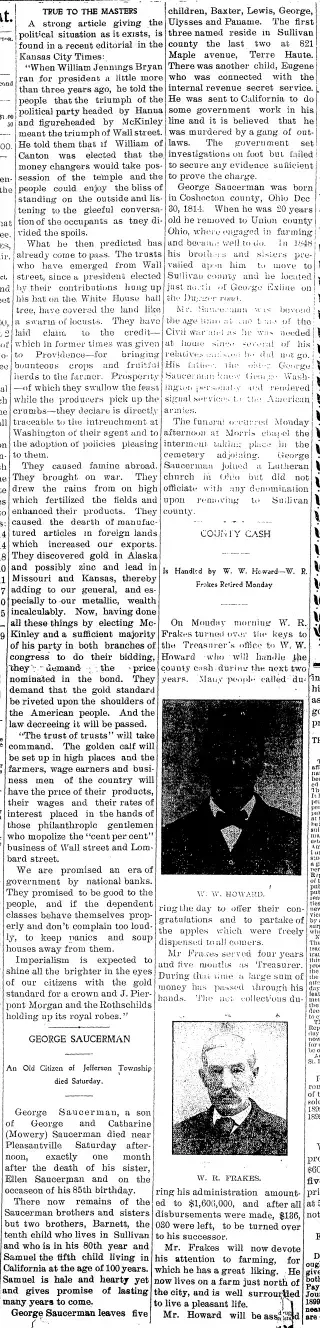 other Newspaper clipping from Jan 4, 1900 5983215