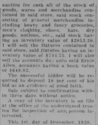 Marriage Newspaper clipping from Dec 6, 1930 5983344