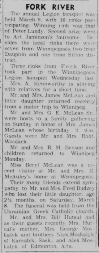 other Newspaper clipping from Mar 13, 1952 5983499