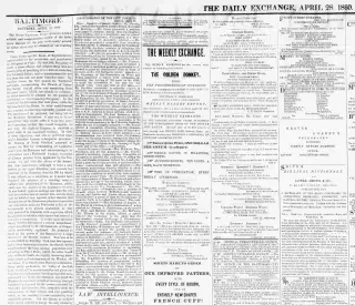 other Newspaper clipping from Apr 28, 1860 5983609