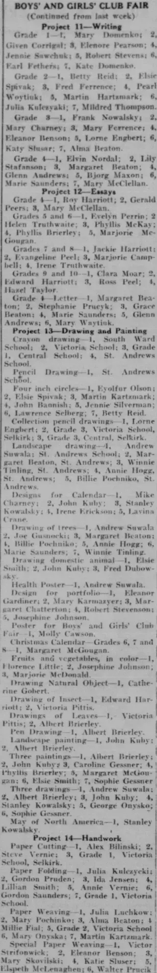 General news Newspaper clipping from Nov 3, 1927 5984423