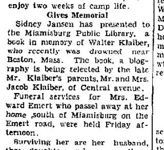 other Newspaper clipping from Aug 19, 1930 5984650