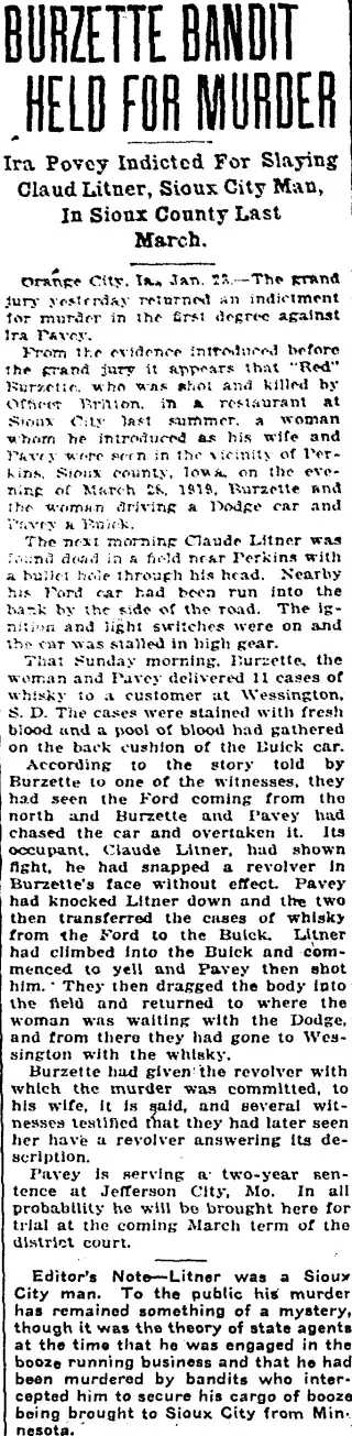 other Newspaper clipping from Jan 29, 1920 5984653