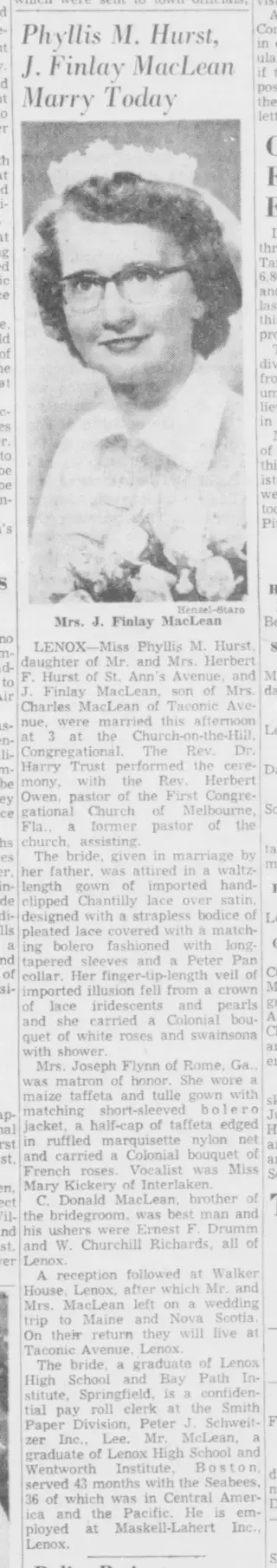other Newspaper clipping from Aug 6, 1955 5984923