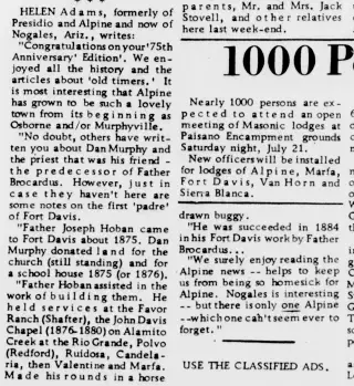 other Newspaper clipping from Jul 19, 1962 5985025