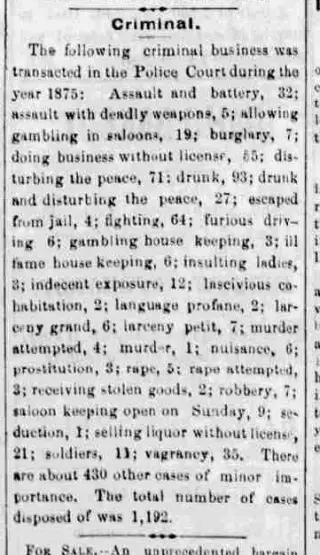 other Newspaper clipping from Jan 8, 1876 5985185