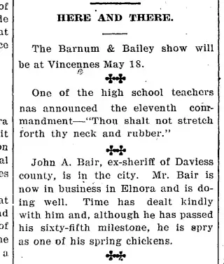 other Newspaper clipping from Mar 2, 1907 5985739