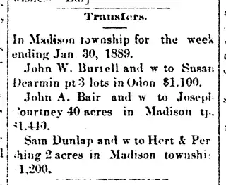 other Newspaper clipping from Feb 16, 1889 5985796
