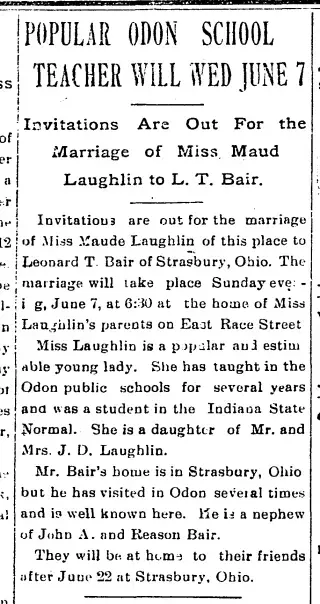 other Newspaper clipping from May 22, 1908 5985819