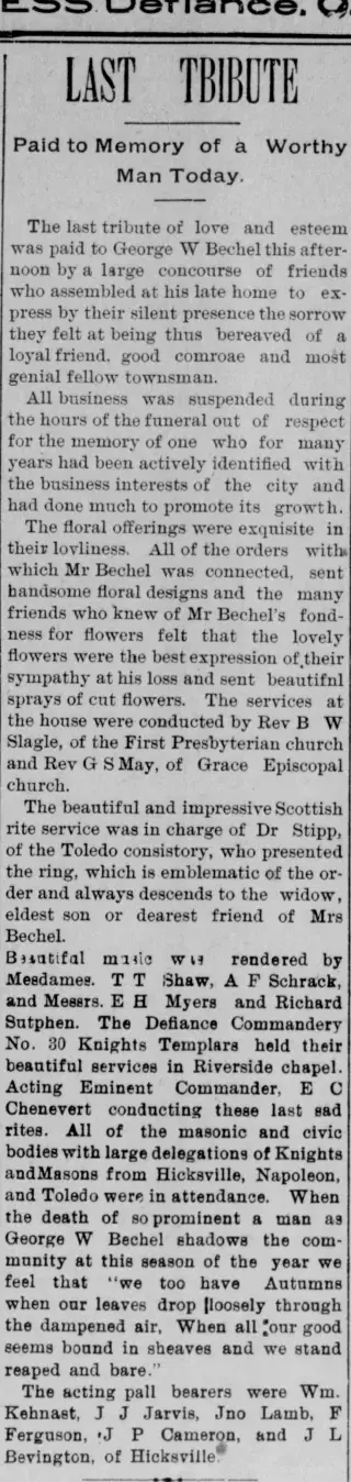 other Newspaper clipping from Nov 8, 1900 5986328