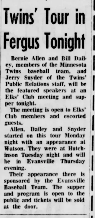 other Newspaper clipping from Oct 21, 1964 5986618