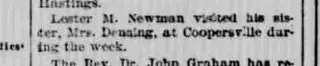 other Newspaper clipping from Nov 15, 1891 5986904