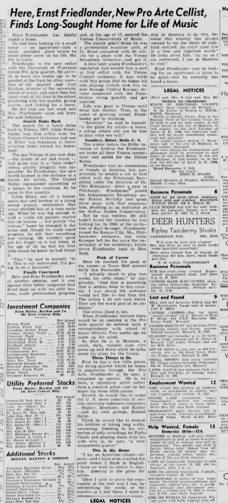 other Newspaper clipping from Dec 6, 1943 5987402