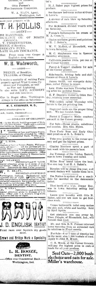other Newspaper clipping from Mar 22, 1898 5987889