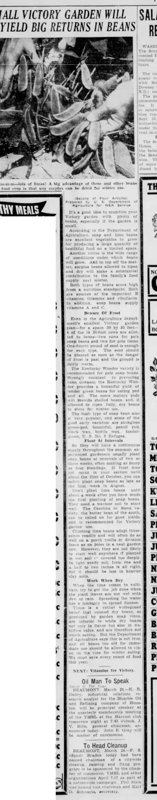 other Newspaper clipping from Mar 24, 1943 5988075