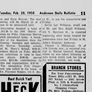 other Newspaper clipping from Feb 28, 1956 5988219