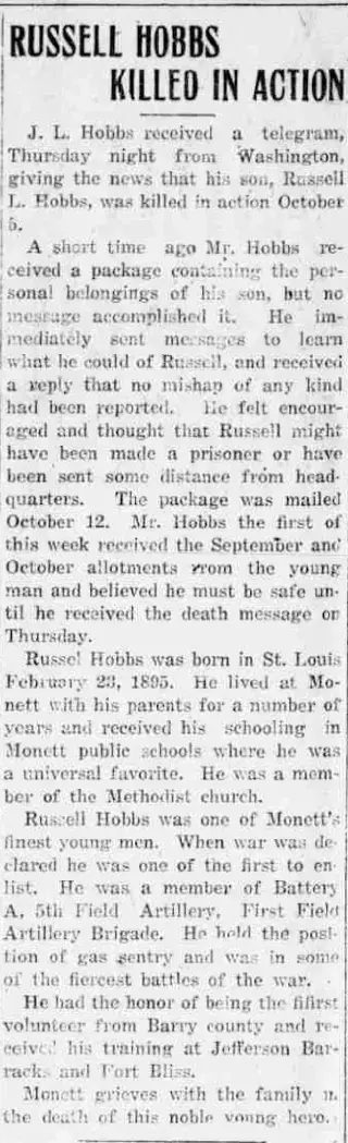 other Newspaper clipping from Nov 29, 1918 5989388