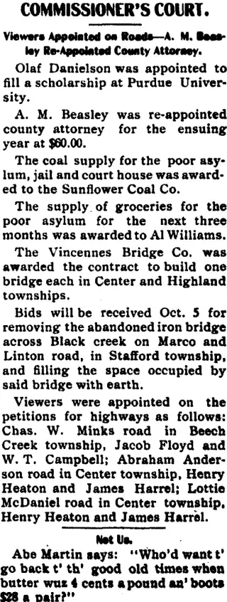 other Newspaper clipping from Sep 9, 1909 5990132