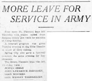 other Newspaper clipping from Sep 6, 1918 5991531