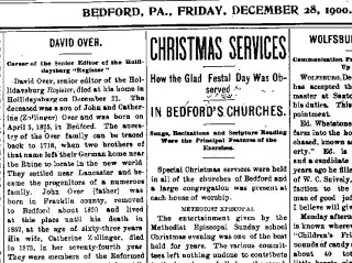 other Newspaper clipping from Dec 28, 1900 5991551