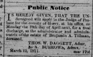 other Newspaper clipping from Mar 24, 1877 5991837