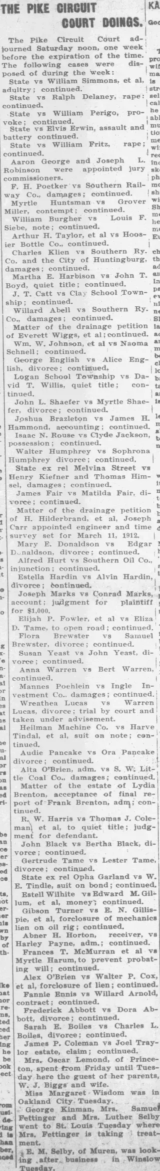 other Newspaper clipping from Mar 8, 1912 5991920
