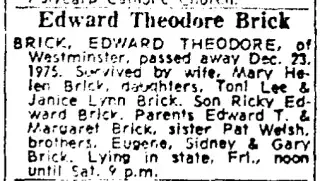 other Newspaper clipping from Dec 27, 1975 5992012