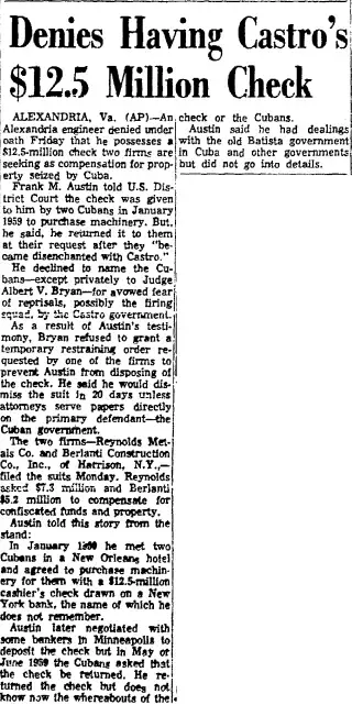 other Newspaper clipping from Jul 29, 1961 5992587