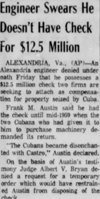 other Newspaper clipping from Jul 29, 1961 5992670