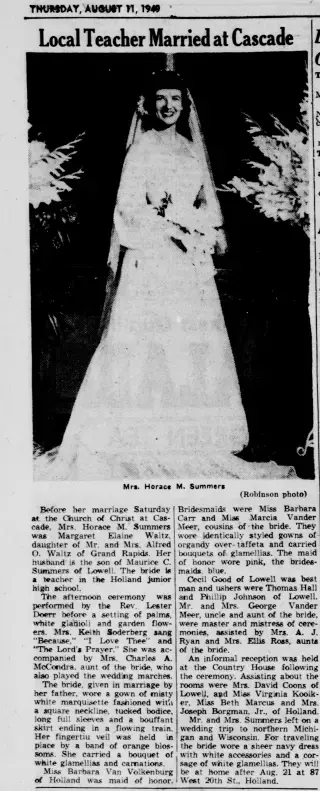 other Newspaper clipping from Aug 11, 1949 5994357