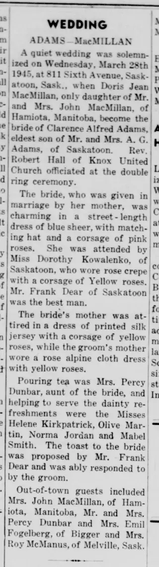 other Newspaper clipping from Apr 18, 1945 5994860