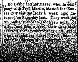 other Newspaper clipping from May 19, 1885 5994889