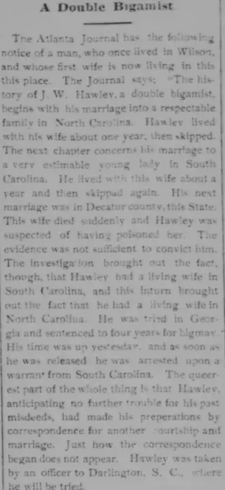 other Newspaper clipping from Oct 1, 1890 5995356