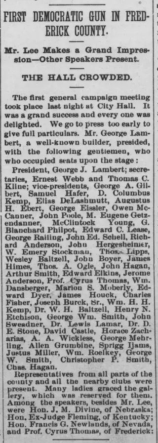 other Newspaper clipping from Oct 9, 1896 5995573