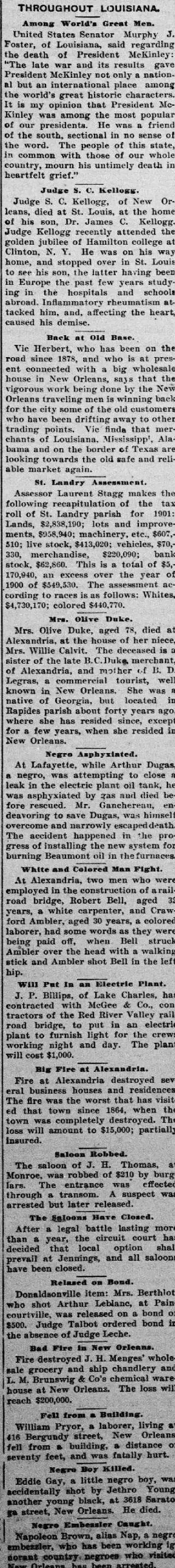 other Newspaper clipping from Sep 21, 1901 5996442