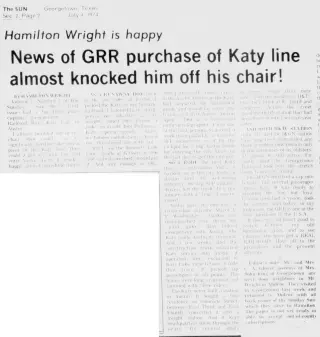 other Newspaper clipping from Jul 4, 1974 5997082