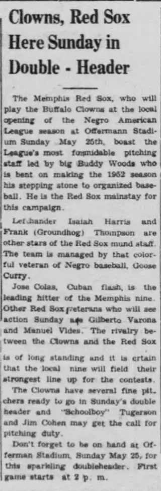 other Newspaper clipping from May 24, 1952 5997217