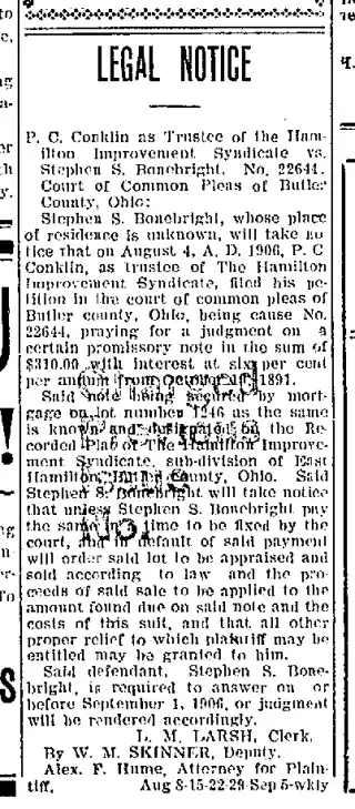 other Newspaper clipping from Aug 29, 1906 5997609
