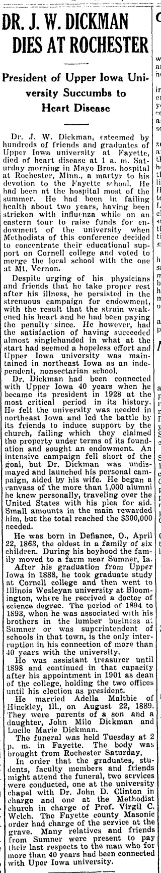 other Newspaper clipping from Aug 27, 1931 5998770