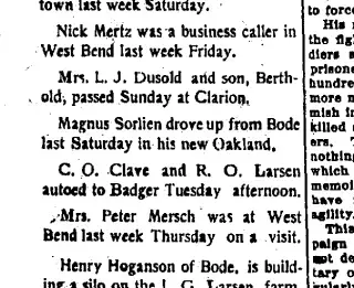 other Newspaper clipping from Sep 18, 1914 6000695