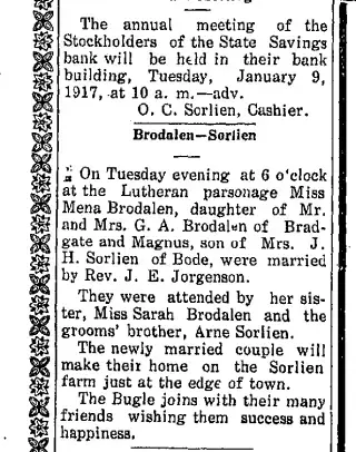 other Newspaper clipping from Jan 5, 1917 6000775