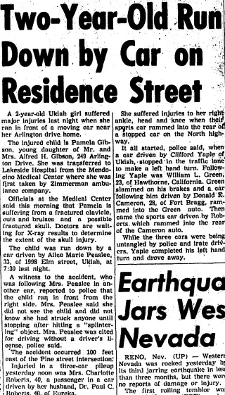 other Newspaper clipping from Sep 1, 1954 6001670