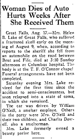other Newspaper clipping from Aug 18, 1925 6001825
