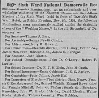 other Newspaper clipping from Nov 6, 1853 6002101