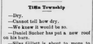 General news Newspaper clipping from Jul 15, 1886 6002222