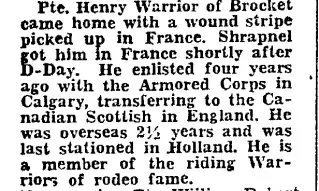 other Newspaper clipping from Dec 11, 1945 6002500