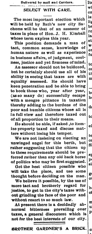 other Newspaper clipping from Mar 11, 1899 6002521