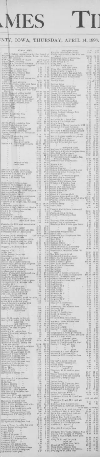 other Newspaper clipping from Apr 14, 1898 6002740